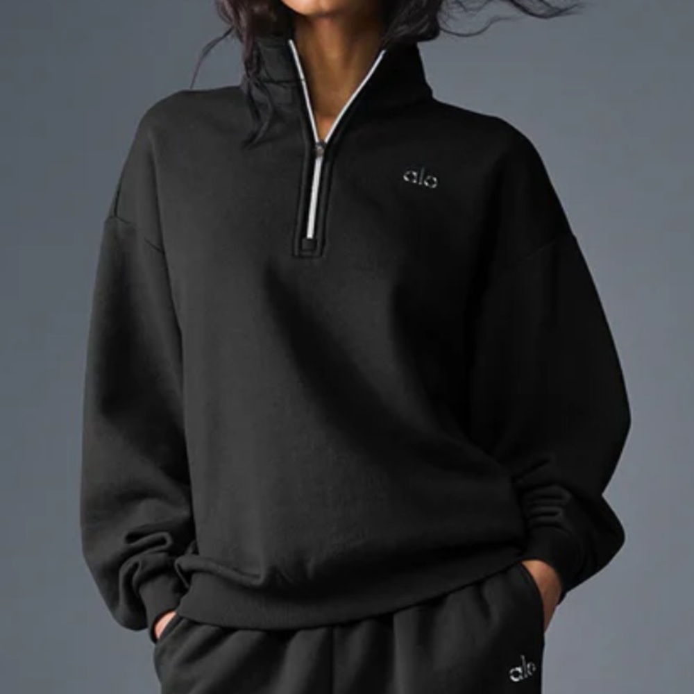 NEW Alo Accolade 1/4 Zip Pullover